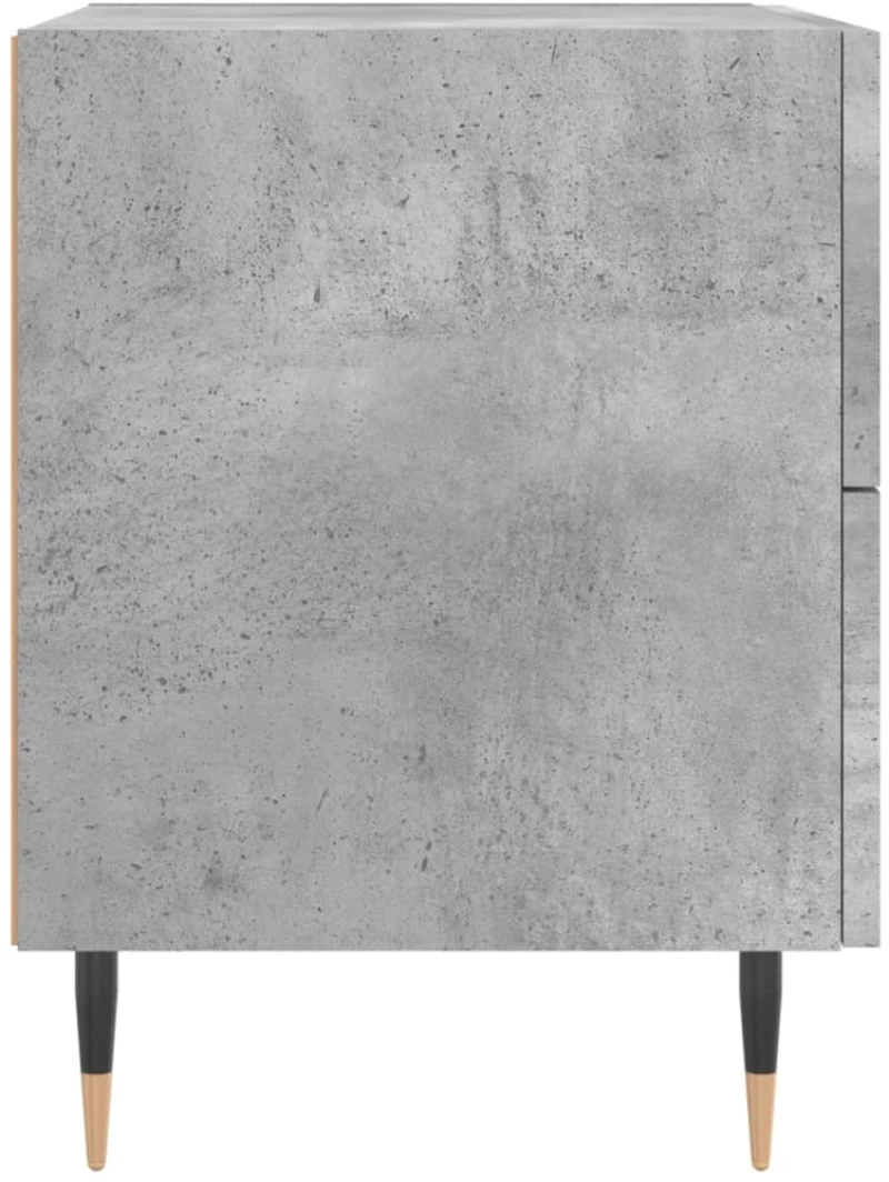 ΚΟΜΟΔΙΝΑ 2 ΤΕΜ. ΓΚΡΙ ΣΚΥΡΟΔΕΜ. 40 X 35 X 47,5 ΕΚ. ΕΠΕΞΕΡΓ. ΞΥΛΟ 827269