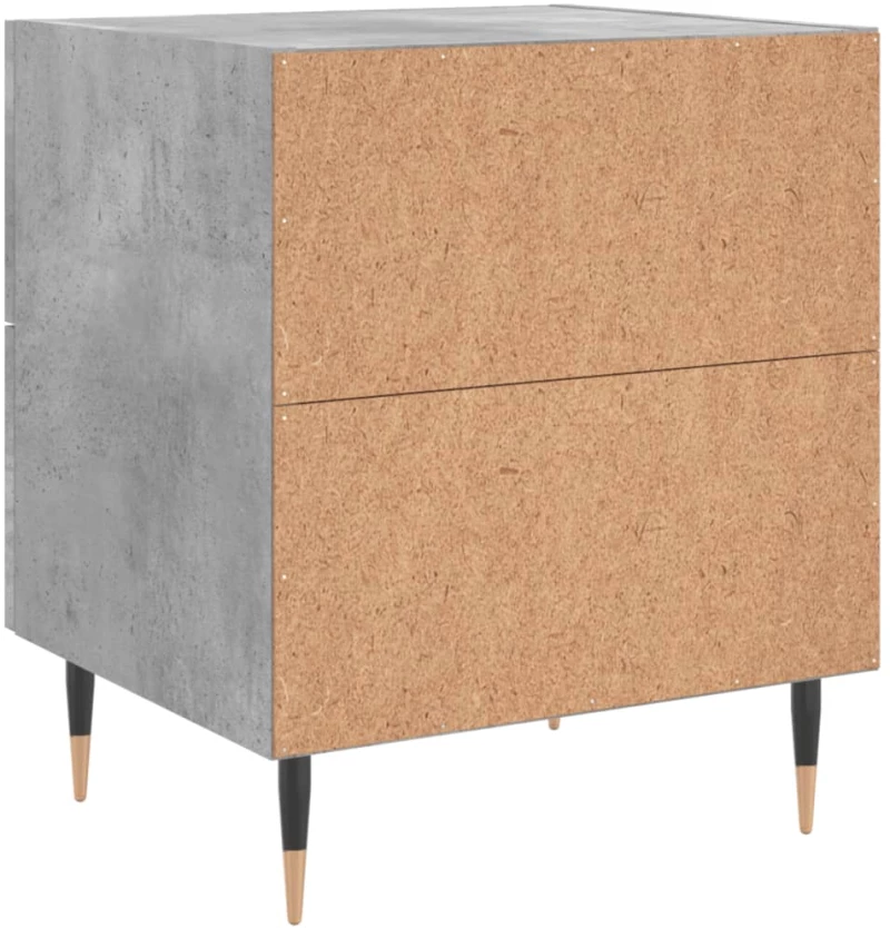 ΚΟΜΟΔΙΝΑ 2 ΤΕΜ. ΓΚΡΙ ΣΚΥΡΟΔΕΜ. 40 X 35 X 47,5 ΕΚ. ΕΠΕΞΕΡΓ. ΞΥΛΟ 827269