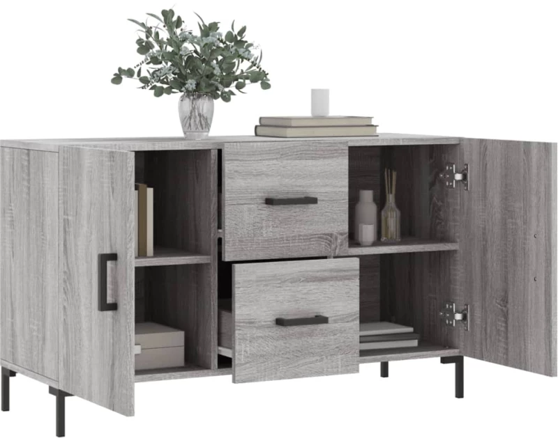 ΜΠΟΥΦΕΣ ΓΚΡΙ SONOMA 100 X 36 X 60 ΕΚ. ΑΠΟ ΕΠΕΞΕΡΓΑΣΜΕΝΟ ΞΥΛΟ 828178