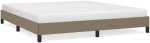 ΠΛΑΙΣΙΟ ΚΡΕΒΑΤΙΟΥ TAUPE 180X200 ΕΚ. ΥΦΑΣΜΑΤΙΝΟ 346740