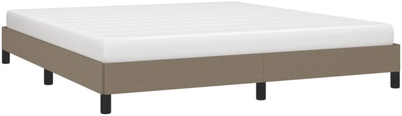 ΠΛΑΙΣΙΟ ΚΡΕΒΑΤΙΟΥ TAUPE 180X200 ΕΚ. ΥΦΑΣΜΑΤΙΝΟ 346740