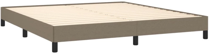ΠΛΑΙΣΙΟ ΚΡΕΒΑΤΙΟΥ TAUPE 180X200 ΕΚ. ΥΦΑΣΜΑΤΙΝΟ 346740