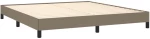 ΠΛΑΙΣΙΟ ΚΡΕΒΑΤΙΟΥ TAUPE 180X200 ΕΚ. ΥΦΑΣΜΑΤΙΝΟ 346740