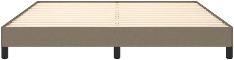 ΠΛΑΙΣΙΟ ΚΡΕΒΑΤΙΟΥ TAUPE 180X200 ΕΚ. ΥΦΑΣΜΑΤΙΝΟ 346740