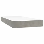 ΚΡΕΒΑΤΙ BOXSPRING ΜΕ ΣΤΡΩΜΑ ΑΝΟΙΧΤΟ ΓΚΡΙ 200X200 ΕΚ. ΒΕΛΟΥΔΙΝΟ 3131219