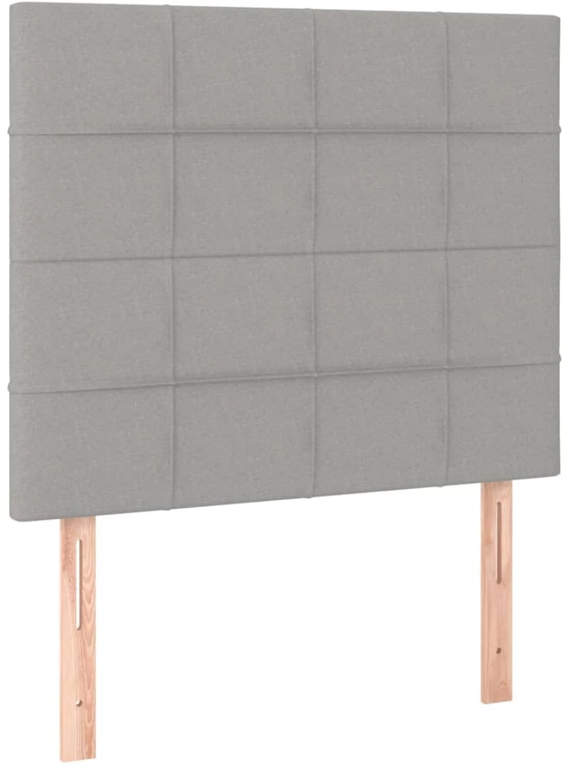 ΚΡΕΒΑΤΙ BOXSPRING ΜΕ ΣΤΡΩΜΑ ΑΝΟΙΧΤΟ ΓΚΡΙ 90X200 ΕΚ. ΥΦΑΣΜΑΤΙΝΟ 3131961
