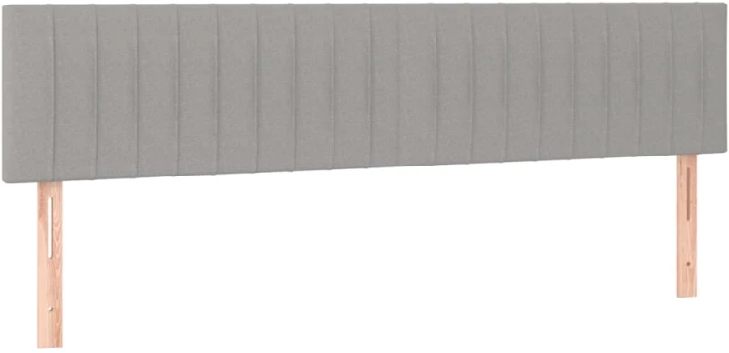 ΚΡΕΒΑΤΙ BOXSPRING ΜΕ ΣΤΡΩΜΑ ΑΝΟΙΧΤΟ ΓΚΡΙ 180X200 ΕΚ. ΥΦΑΣΜΑΤΙΝΟ 3126421