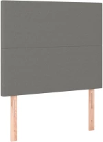 ΚΡΕΒΑΤΙ BOXSPRING ΜΕ ΣΤΡΩΜΑ ΣΚΟΥΡΟ ΓΚΡΙ 120X200 ΕΚ. ΥΦΑΣΜΑΤΙΝΟ 3136422