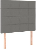 ΚΡΕΒΑΤΙ BOXSPRING ΜΕ ΣΤΡΩΜΑ ΣΚΟΥΡΟ ΓΚΡΙ 90X200 ΕΚ. ΥΦΑΣΜΑΤΙΝΟ 3136566