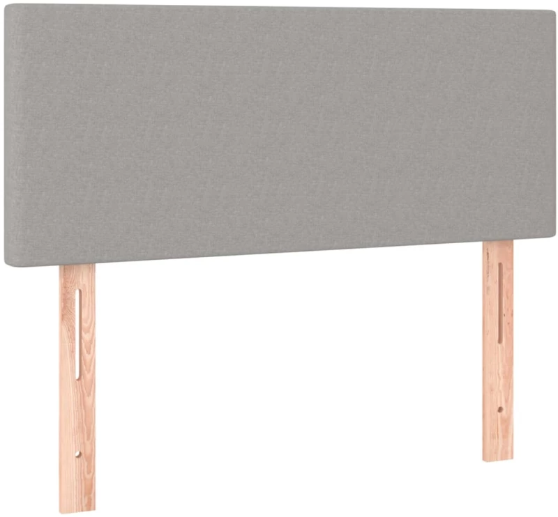 ΚΡΕΒΑΤΙ BOXSPRING ΜΕ ΣΤΡΩΜΑ ΑΝΟΙΧΤΟ ΓΚΡΙ 80X200 ΕΚ. ΥΦΑΣΜΑΤΙΝΟ 3130065