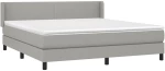 ΚΡΕΒΑΤΙ BOXSPRING ΜΕ ΣΤΡΩΜΑ ΑΝ. ΠΡΑΣΙΝΟ 160X200ΕΚ ΥΦΑΣΜΑΤΙΝΟ 3129561
