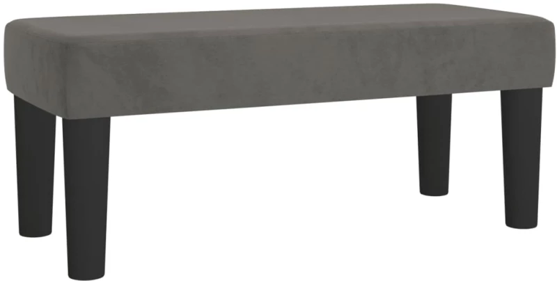 ΚΡΕΒΑΤΙ BOXSPRING ΜΕ ΣΤΡΩΜΑ ΣΚΟΥΡΟ ΓΚΡΙ 100X200 ΕΚ. ΒΕΛΟΥΔΙΝΟ 3138068