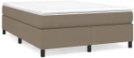 ΚΡΕΒΑΤΙ BOXSPRING ΜΕ ΣΤΡΩΜΑ TAUPE 140X200 ΕΚ. ΥΦΑΣΜΑΤΙΝΟ 3144427