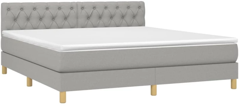 ΚΡΕΒΑΤΙ BOXSPRING ΜΕ ΣΤΡΩΜΑ ΑΝ. ΠΡΑΣΙΝΟ 160X200ΕΚ ΥΦΑΣΜΑΤΙΝΟ 3140865