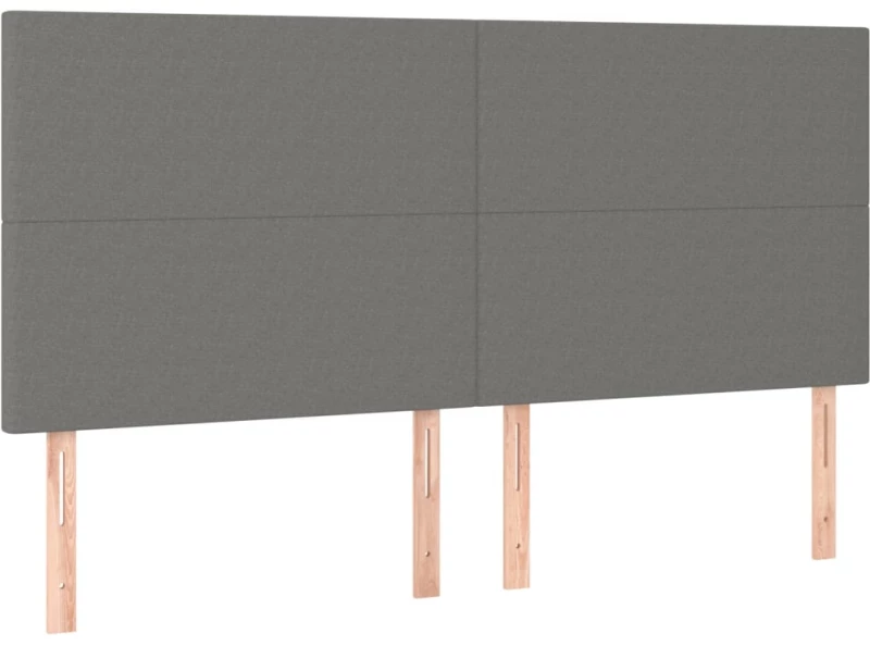 ΚΡΕΒΑΤΙ BOXSPRING ΜΕ ΣΤΡΩΜΑ ΣΚΟΥΡΟ ΓΚΡΙ 180X200 ΕΚ ΥΦΑΣΜΑΤΙΝ 3131290