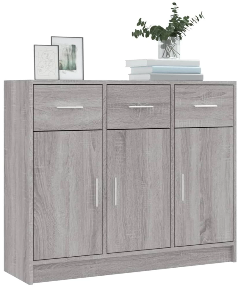 ΝΤΟΥΛΑΠΙ ΓΚΡΙ SONOMA 91 X 28 X 75 ΕΚ. ΑΠΟ ΕΠΕΞΕΡΓΑΣΜΕΝΟ ΞΥΛΟ 823014