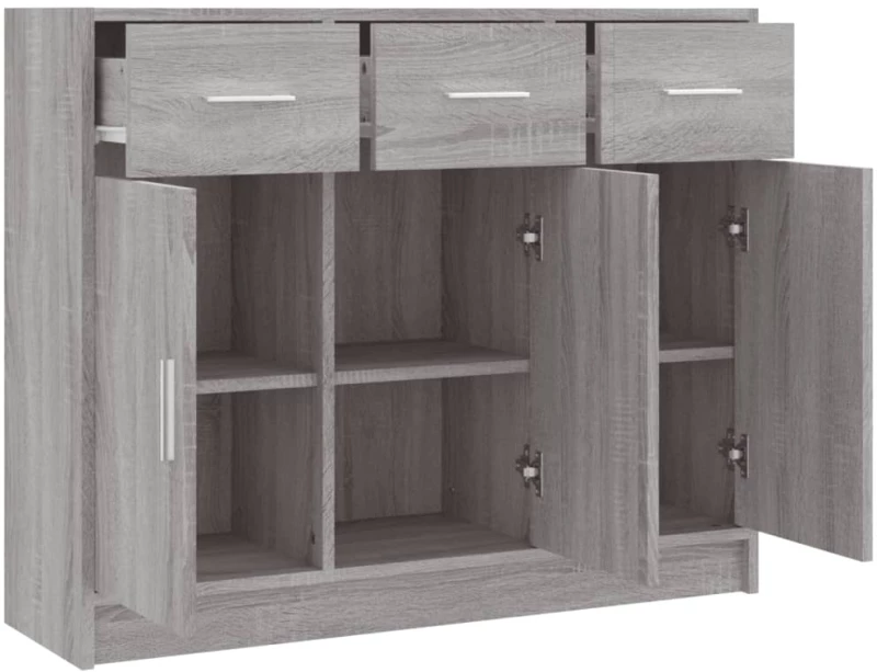 ΝΤΟΥΛΑΠΙ ΓΚΡΙ SONOMA 91 X 28 X 75 ΕΚ. ΑΠΟ ΕΠΕΞΕΡΓΑΣΜΕΝΟ ΞΥΛΟ 823014