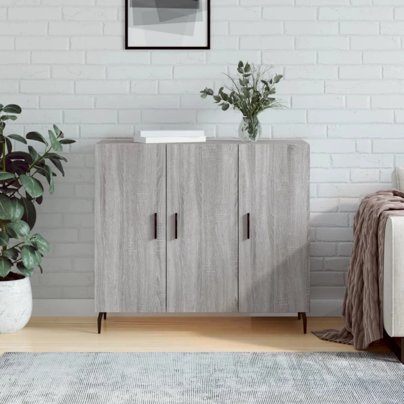ΝΤΟΥΛΑΠΙ ΓΚΡΙ SONOMA 90 X 34 X 80 ΕΚ. ΑΠΟ ΕΠΕΞΕΡΓΑΣΜΕΝΟ ΞΥΛΟ 828130