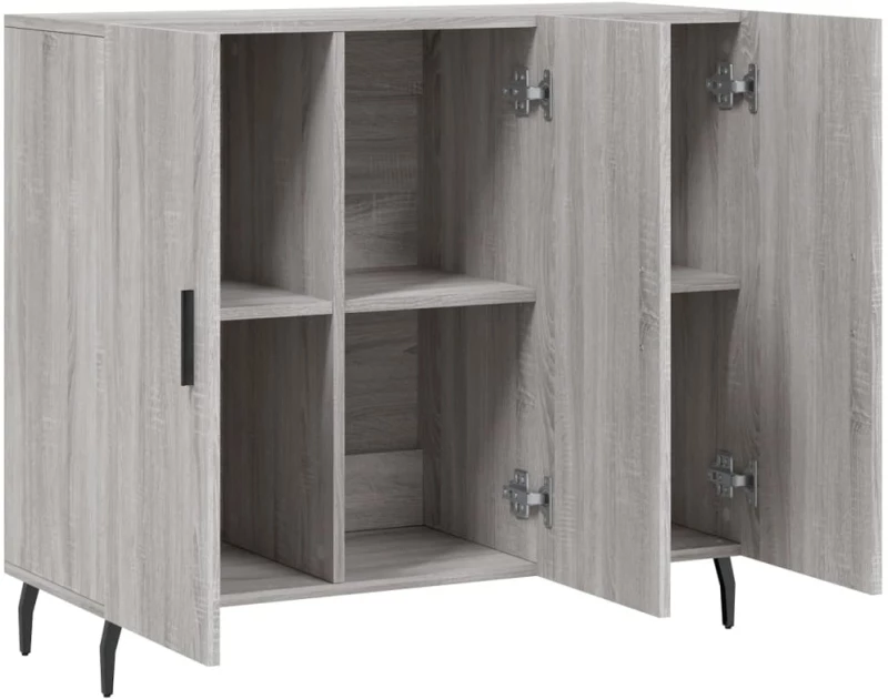 ΝΤΟΥΛΑΠΙ ΓΚΡΙ SONOMA 90 X 34 X 80 ΕΚ. ΑΠΟ ΕΠΕΞΕΡΓΑΣΜΕΝΟ ΞΥΛΟ 828130