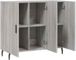ΝΤΟΥΛΑΠΙ ΓΚΡΙ SONOMA 90 X 34 X 80 ΕΚ. ΑΠΟ ΕΠΕΞΕΡΓΑΣΜΕΝΟ ΞΥΛΟ 828130