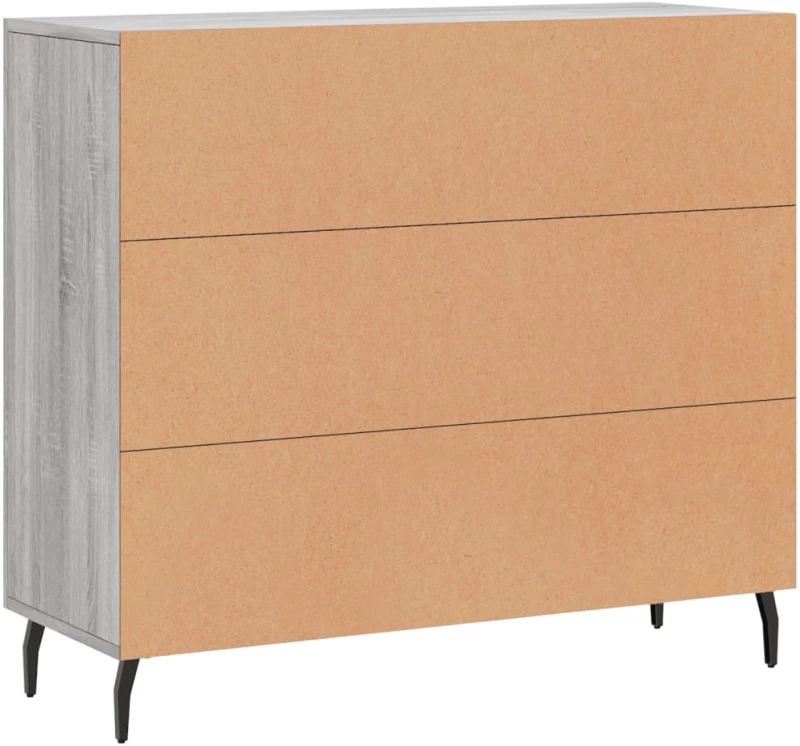 ΝΤΟΥΛΑΠΙ ΓΚΡΙ SONOMA 90 X 34 X 80 ΕΚ. ΑΠΟ ΕΠΕΞΕΡΓΑΣΜΕΝΟ ΞΥΛΟ 828130