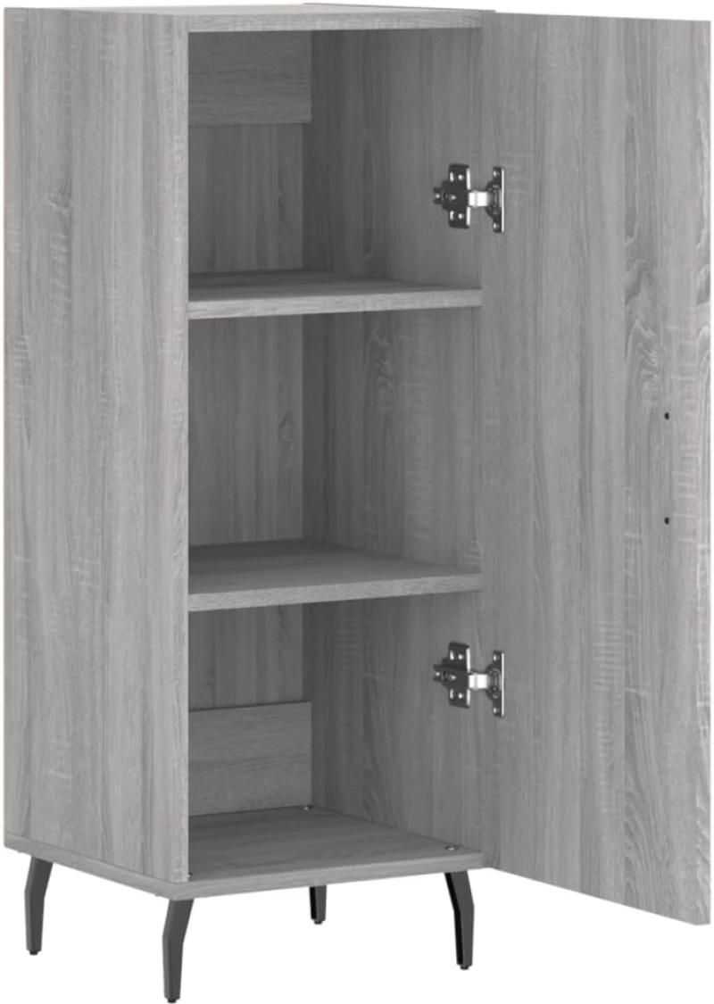 ΝΤΟΥΛΑΠΙ ΓΚΡΙ SONOMA 34,5X34X90 ΕΚ. ΑΠΟ ΕΠΕΞΕΡΓΑΣΜΕΝΟ ΞΥΛΟ 828562