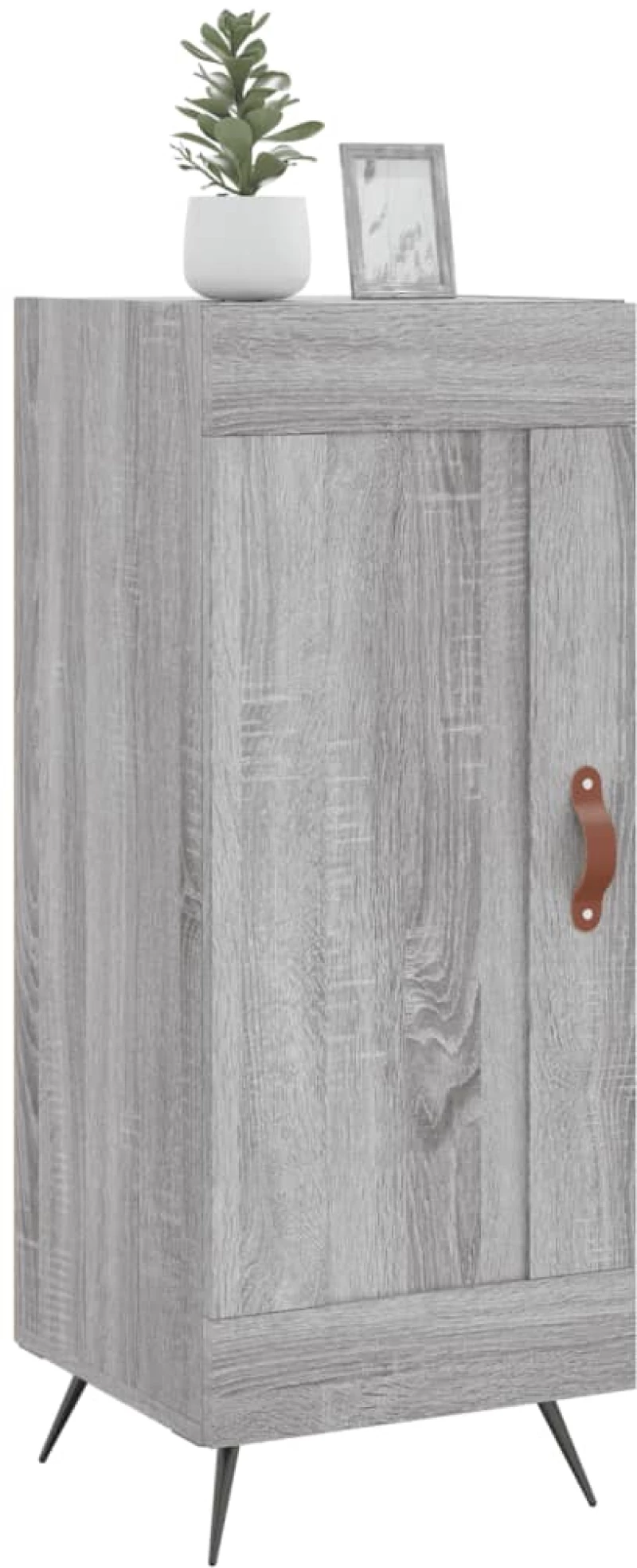 ΝΤΟΥΛΑΠΙ ΓΚΡΙ SONOMA 34,5X34X90 ΕΚ. ΑΠΟ ΕΠΕΞΕΡΓΑΣΜΕΝΟ ΞΥΛΟ 830418