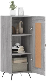ΝΤΟΥΛΑΠΙ ΓΚΡΙ SONOMA 34,5X34X90 ΕΚ. ΑΠΟ ΕΠΕΞΕΡΓΑΣΜΕΝΟ ΞΥΛΟ 830418