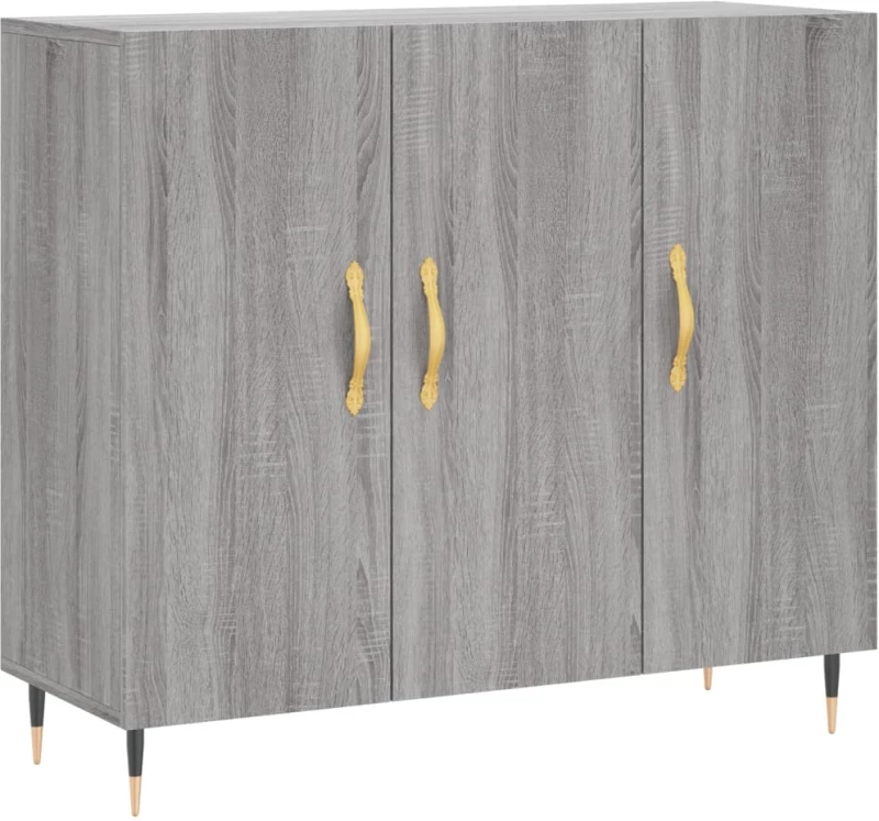 ΝΤΟΥΛΑΠΙ ΓΚΡΙ SONOMA 90 X 34 X 80 ΕΚ. ΑΠΟ ΕΠΕΞΕΡΓΑΣΜΕΝΟ ΞΥΛΟ 828090