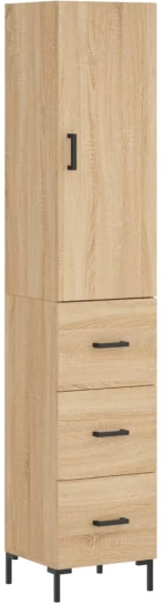 ΜΠΟΥΦΕΣ SONOMA ΔΡΥΣ 34,5 X 34 X 180 ΕΚ. ΑΠΟ ΕΠΕΞΕΡΓΑΣΜΕΝΟ ΞΥΛΟ 3198852