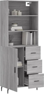 ΝΤΟΥΛΑΠΙ ΓΚΡΙ SONOMA 69,5 X 34 X 180 ΕΚ. ΕΠΕΞΕΡΓΑΣΜΕΝΟ ΞΥΛΟ 3189467