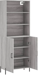 ΝΤΟΥΛΑΠΙ ΓΚΡΙ SONOMA 69,5 X 34 X 180 ΕΚ. ΕΠΕΞΕΡΓΑΣΜΕΝΟ ΞΥΛΟ 3189267