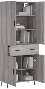 ΝΤΟΥΛΑΠΙ ΓΚΡΙ SONOMA 69,5 X 34 X 180 ΕΚ. ΕΠΕΞΕΡΓΑΣΜΕΝΟ ΞΥΛΟ 3198167
