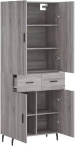 ΝΤΟΥΛΑΠΙ ΓΚΡΙ SONOMA 69,5 X 34 X 180 ΕΚ. ΕΠΕΞΕΡΓΑΣΜΕΝΟ ΞΥΛΟ 3198167