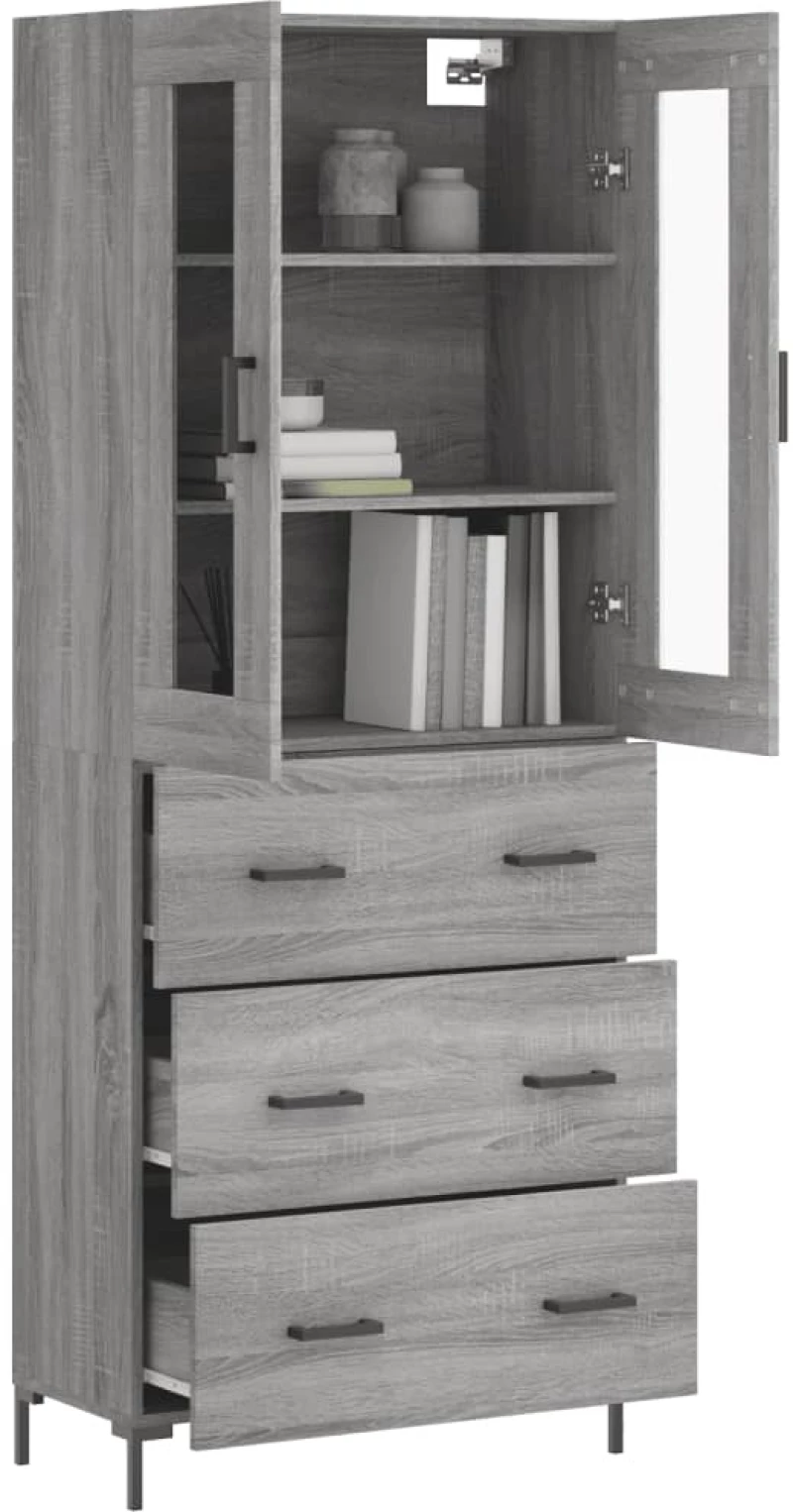 ΝΤΟΥΛΑΠΙ ΓΚΡΙ SONOMA 69,5 X 34 X 180 ΕΚ. ΕΠΕΞΕΡΓΑΣΜΕΝΟ ΞΥΛΟ 3198407