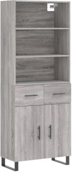 ΝΤΟΥΛΑΠΙ ΓΚΡΙ SONOMA 69,5 X 34 X 180 ΕΚ. ΕΠΕΞΕΡΓΑΣΜΕΝΟ ΞΥΛΟ 3200543