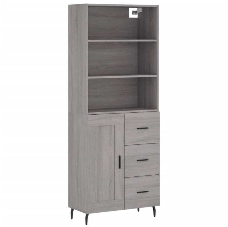 ΝΤΟΥΛΑΠΙ ΓΚΡΙ SONOMA 69,5 X 34 X 180 ΕΚ. ΕΠΕΞΕΡΓΑΣΜΕΝΟ ΞΥΛΟ 3190043