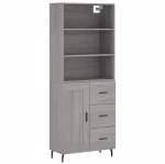ΝΤΟΥΛΑΠΙ ΓΚΡΙ SONOMA 69,5 X 34 X 180 ΕΚ. ΕΠΕΞΕΡΓΑΣΜΕΝΟ ΞΥΛΟ 3190043