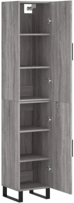 ΜΠΟΥΦΕΣ SONOMA ΓΚΡΙ 34,5 X 34 X 180 ΕΚ. ΑΠΟ ΕΠΕΞΕΡΓΑΣΜΕΝΟ ΞΥΛΟ 3198815