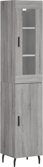 ΜΠΟΥΦΕΣ SONOMA ΓΚΡΙ 34,5 X 34 X 180 ΕΚ. ΑΠΟ ΕΠΕΞΕΡΓΑΣΜΕΝΟ ΞΥΛΟ 3199191