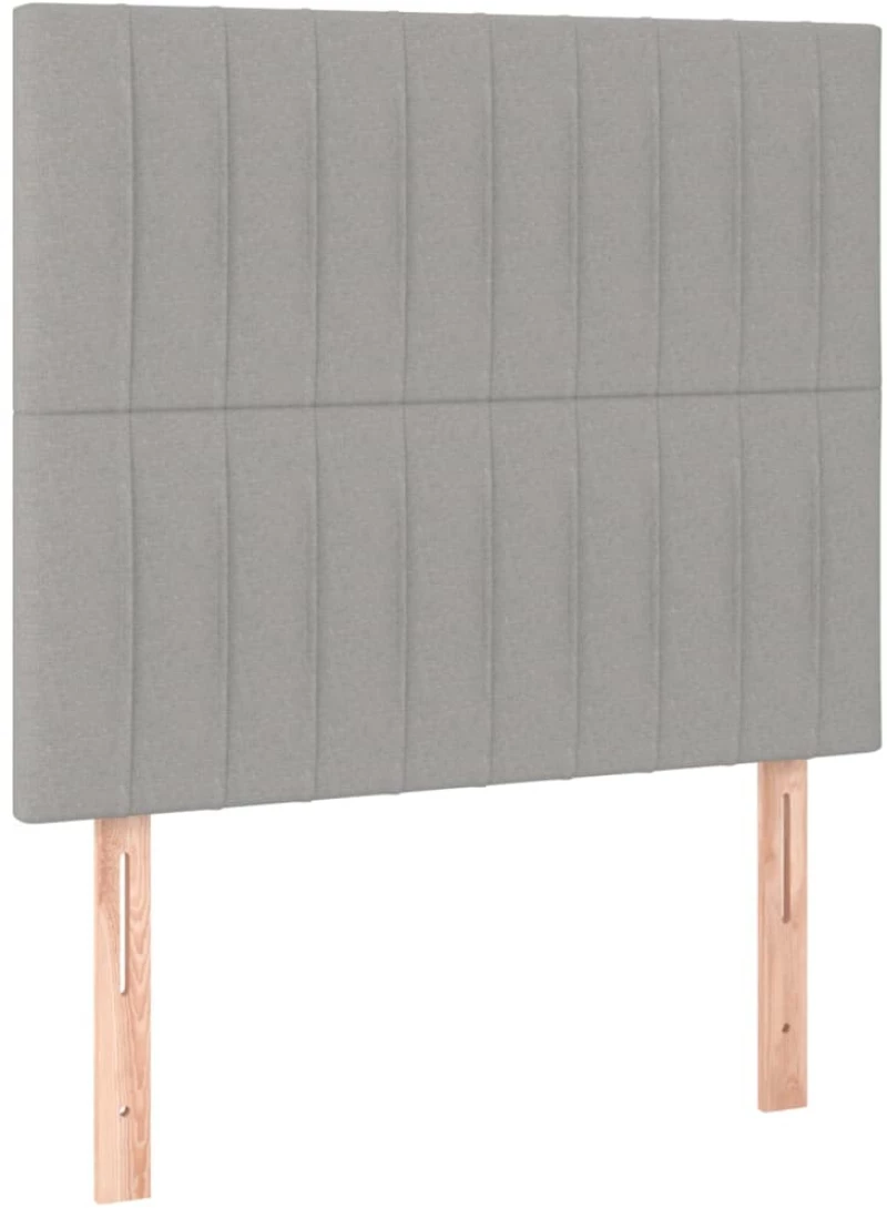ΚΡΕΒΑΤΙ BOXSPRING ΜΕ ΣΤΡΩΜΑ ΑΝΟΙΧΤΟ ΓΚΡΙ 90X190 ΕΚ. ΥΦΑΣΜΑΤΙΝΟ 3132113