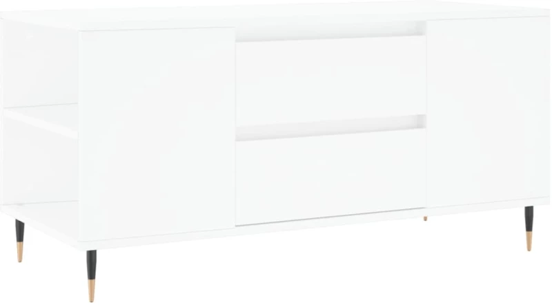 ΤΡΑΠΕΖΑΚΙ ΣΑΛΟΝΙΟΥ ΛΕΥΚΟ 102X44,5X50 ΕΚ. ΑΠΟ ΕΠΕΞΕΡΓΑΣΜΕΝΟ ΞΥΛΟ 830988