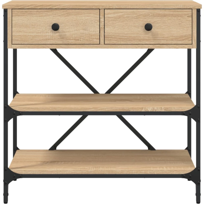 ΤΡΑΠΕΖΙ ΚΟΝΣΟΛΑ SONOMA ΔΡΥΣ 75X34,5X75 ΕΚ. ΕΠΕΞΕΡΓΑΣΜΕΝΟ ΞΥΛΟ 833409