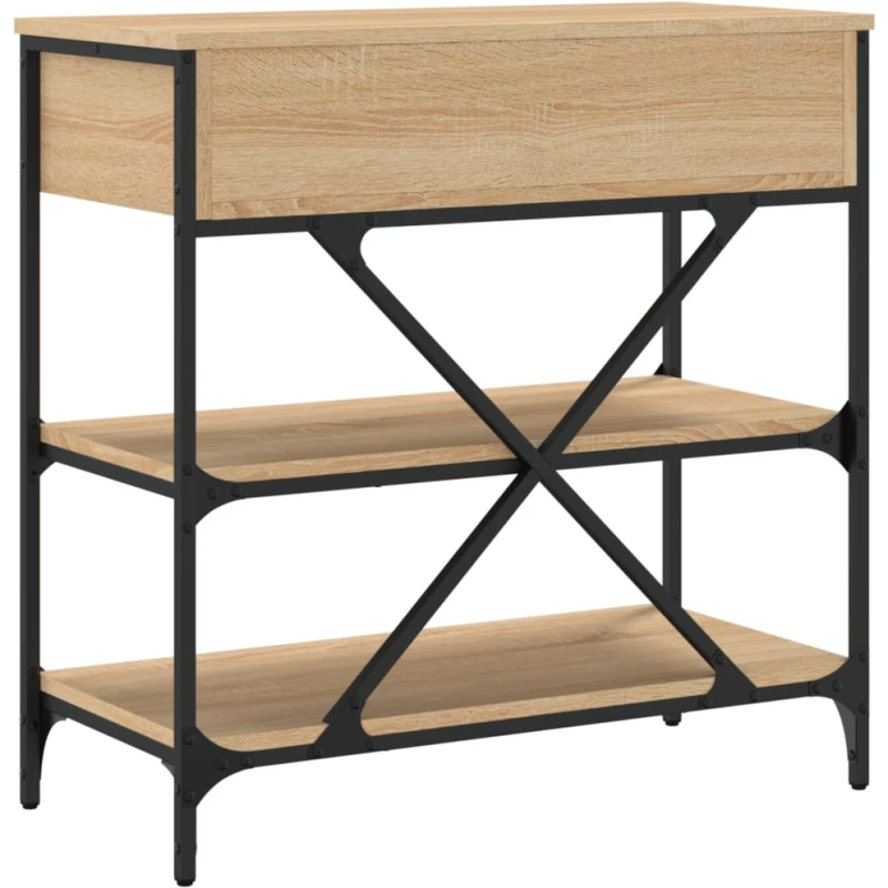 ΤΡΑΠΕΖΙ ΚΟΝΣΟΛΑ SONOMA ΔΡΥΣ 75X34,5X75 ΕΚ. ΕΠΕΞΕΡΓΑΣΜΕΝΟ ΞΥΛΟ 833409