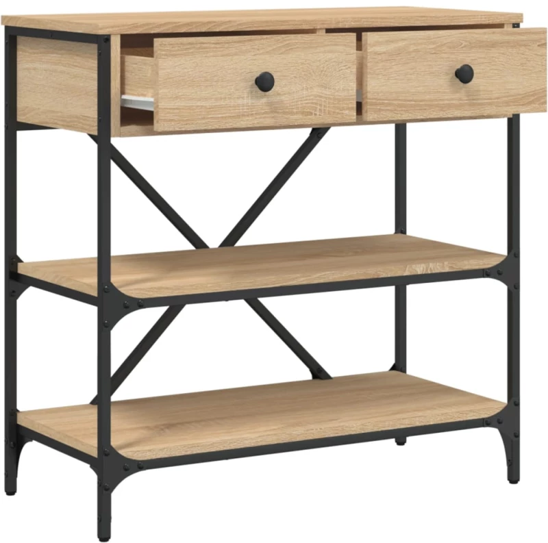 ΤΡΑΠΕΖΙ ΚΟΝΣΟΛΑ SONOMA ΔΡΥΣ 75X34,5X75 ΕΚ. ΕΠΕΞΕΡΓΑΣΜΕΝΟ ΞΥΛΟ 833409