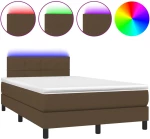 ΚΡΕΒΑΤΙ BOXSPRING ΜΕ ΣΤΡΩΜΑ & LED ΣΚ.ΚΑΦΕ 120X200 ΕΚ ΥΦΑΣΜΑΤΙΝΟ 3133144
