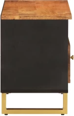 ΈΠΙΠΛΟ ΤΗΛΕΟΡΑΣΗΣ ΚΑΦΕ/ΜΑΥΡΟ 80X33,5X46 ΕΚ. ΜΑΣΙΦ ΞΥΛΟ ΜΑΝΓΚΟ 356800