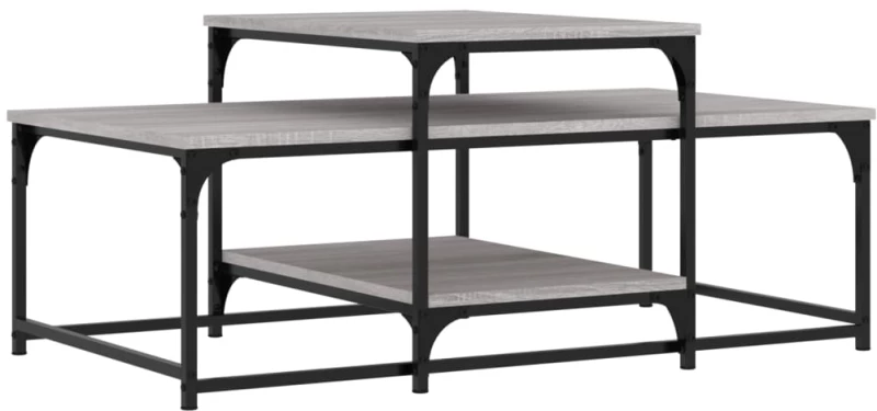 ΤΡΑΠΕΖΑΚΙ ΣΑΛΟΝΙΟΥ ΓΚΡΙ SONOMA 102 X 60 X 45 ΕΚ. ΕΠΕΞΕΡΓ. ΞΥΛΟ 835317