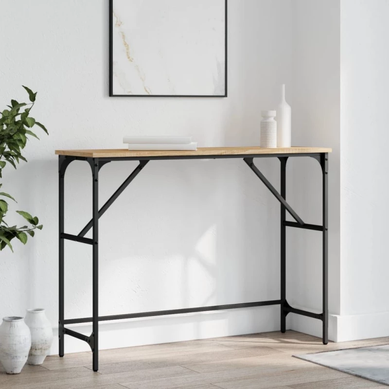 ΤΡΑΠΕΖΙ ΚΟΝΣΟΛΑ SONOMA ΔΡΥΣ 100X32X75 ΕΚ. ΕΠΕΞΕΡΓΑΣΜΕΝΟ ΞΥΛΟ 834056