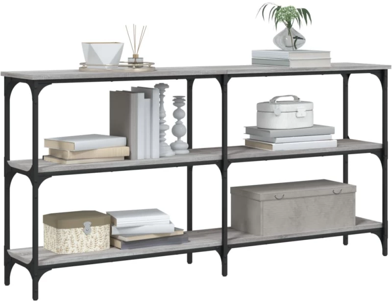 ΤΡΑΠΕΖΙ ΚΟΝΣΟΛΑ ΓΚΡΙ SONOMA 150X29X75 ΕΚ. ΕΠΕΞΕΡΓΑΣΜΕΝΟ ΞΥΛΟ 834108